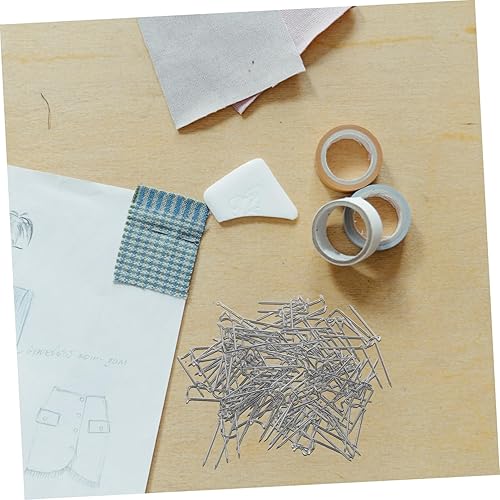 Miniatura 4 de IWOWHERO 1 Box u Shaped pin for Sewing Project Needles for Sewing Quilting pin for Crafts Maker Sewing pin for Fabric u Hanger Hooks pin for Women