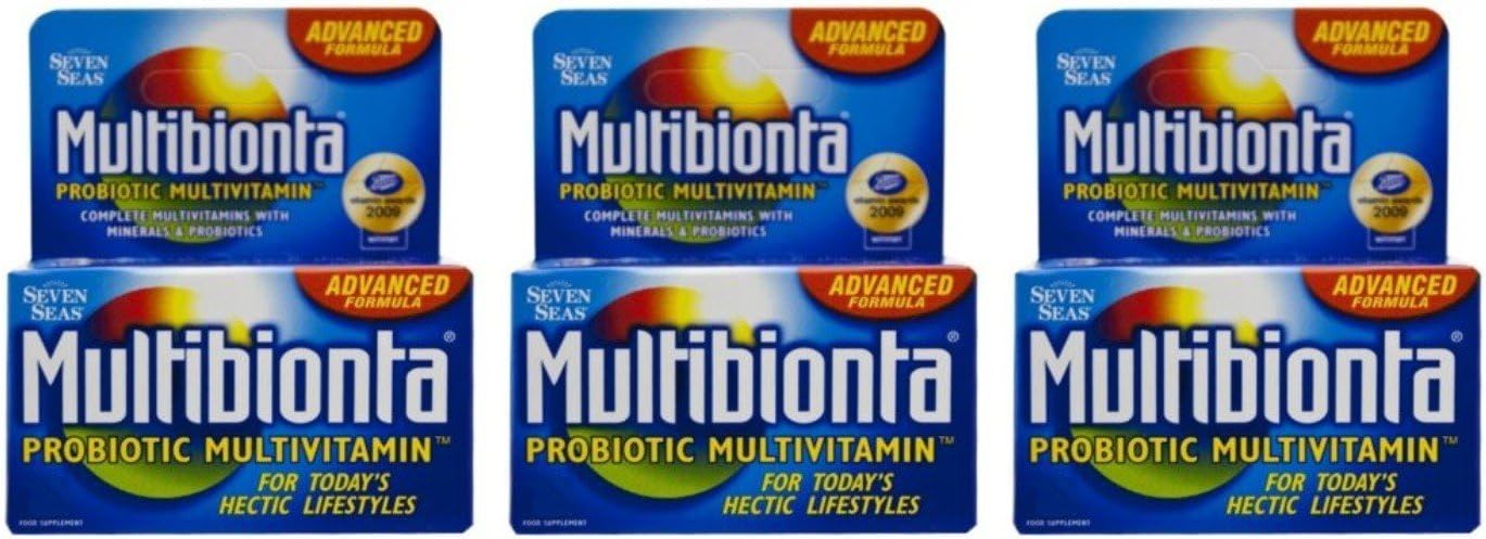 (3 Pack) - Multibionta - Probiotic Multivitamins | 60's | 3 Pack Bundle
