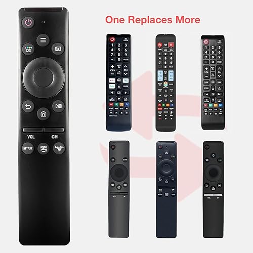 Vista 2 de Reemplazo remoto para Samsung TV, compatible con todos los controles remotos de Samsung TV