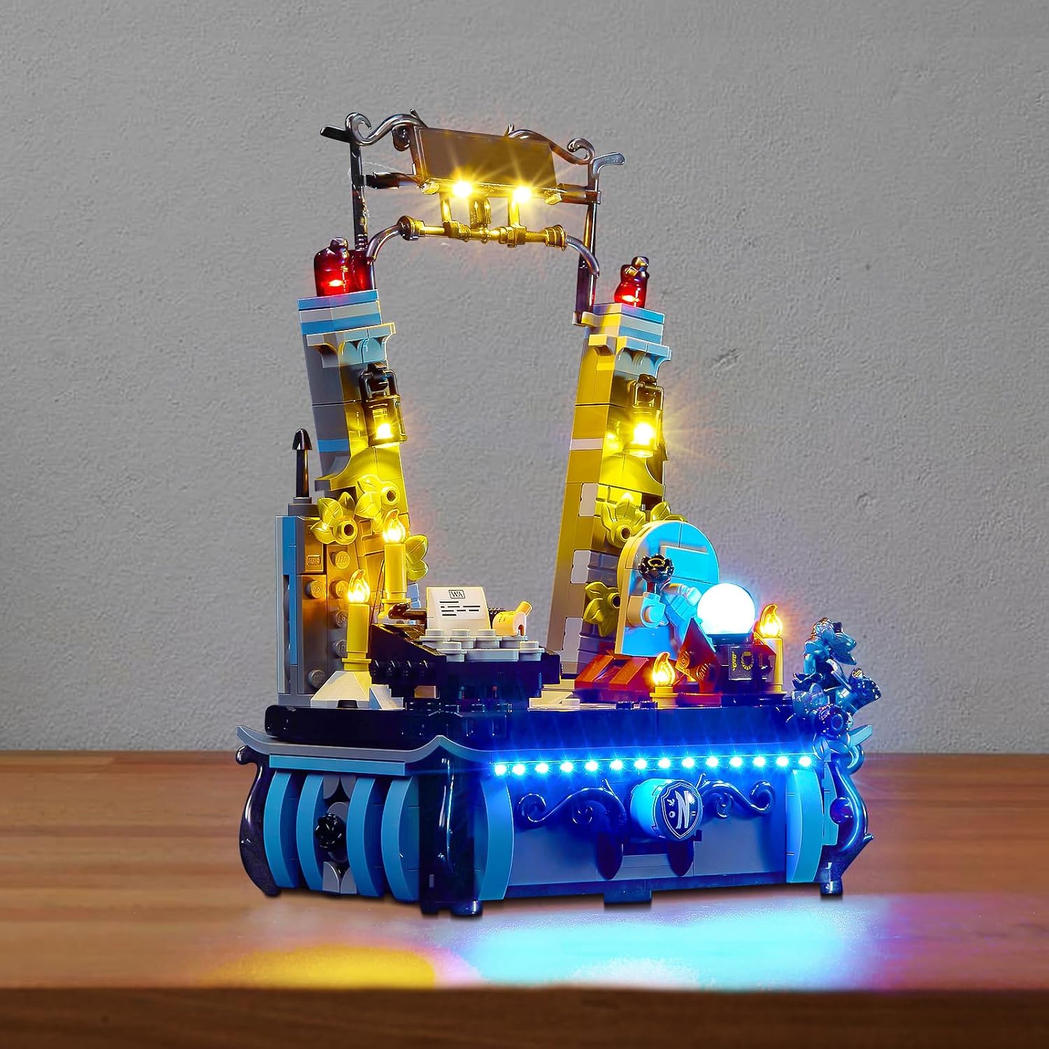 Kyglaring LED Light Kit Compatible with Lego 76780 Wednesday Addams Figure Model Set, Lights Only (Model Not Included), Classic Version.