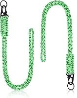 Vista 25 de Frienda Juego de 2 Cordones de Paracord de Servicio Pesado Collar de Silbatos Correa Trenzada 550 Cordón de Llavero para Actividades al Aire Libre