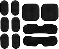 Vista 3 de Kit de almohadillas de repuesto para casco de Airsoft, juego de almohadillas de espuma universales, accesorios tácticos, kits de acolchado