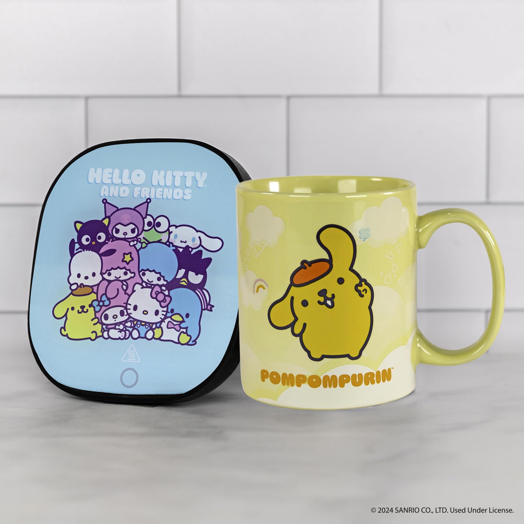Uncanny Brands Hello Kitty E Amigos Pompompurin Aquecedor de
