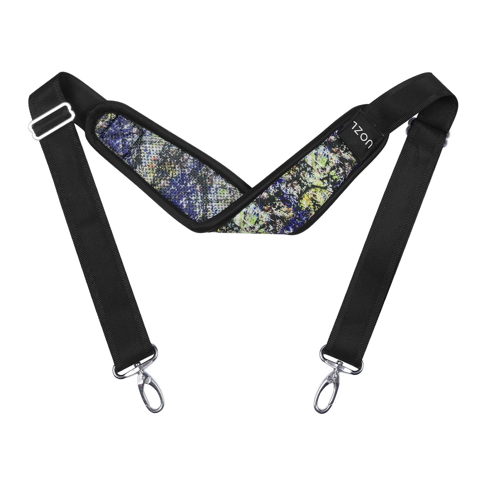 67 Inch Shoulder Straps, Soft with Ultra-Thick Fixed Shoulder Pad, Two Way Independently Adjustable Buckle Replacement Straps for Laptop Bag Messenger Bag Tool Bag Luggage,MixYellow