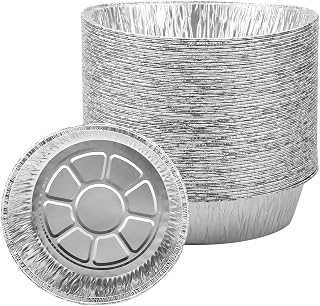 Non-Stick Round Disposable Air Fryer Aluminum Foil Liners...