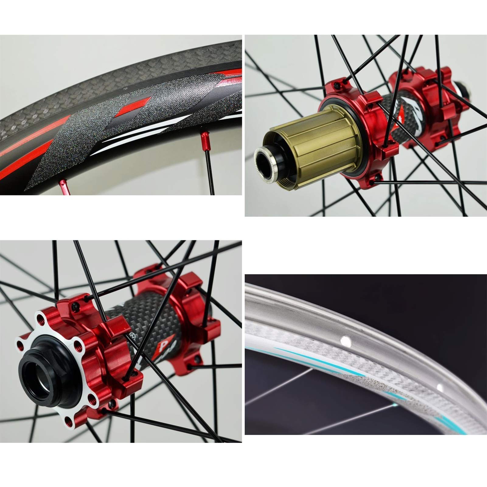 RYET ディスクブレーキ用 700C カーボンホイール　40mmハイト 軽量 カーボンホイール RYET ディスクブレーキ Ryetカーボンホイール