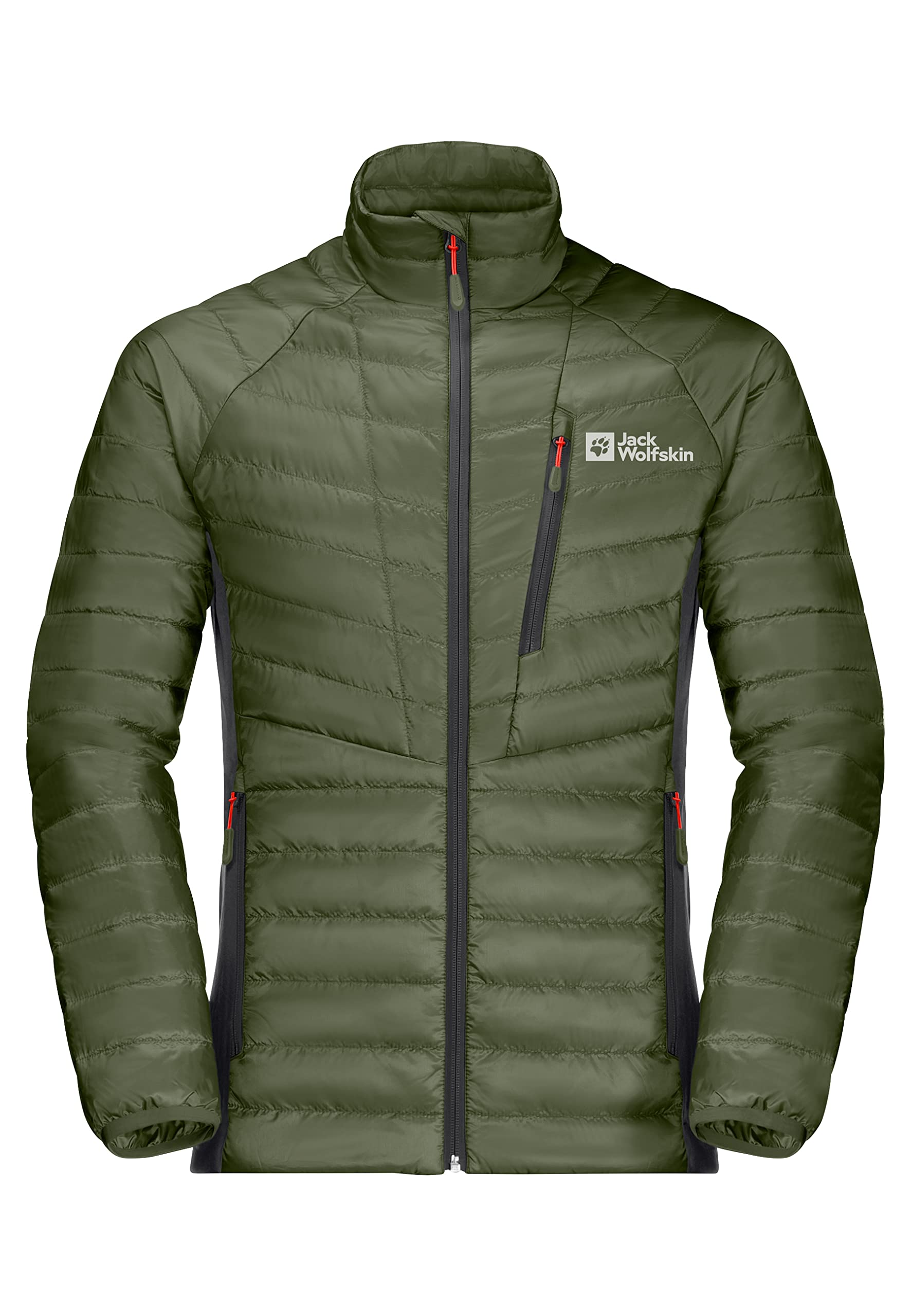 Jack Wolfskin Men's Routenburn Pro Quilted Jacket, Greenwood, L