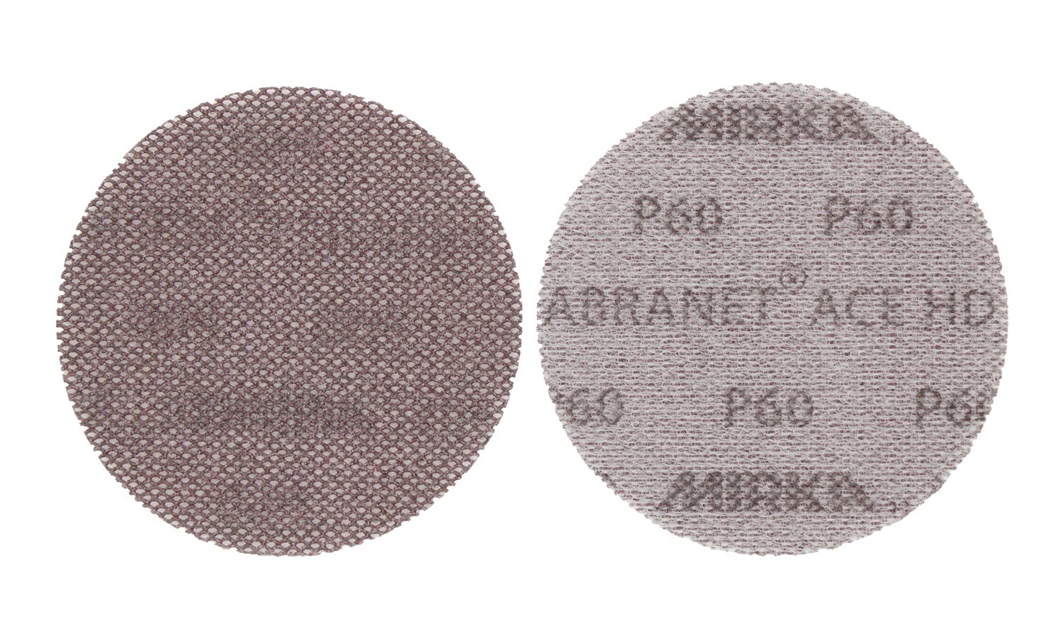 Mirka Abranet Ace HD dischi abrasivi a rete Ø 125mm a strappo/grana P60 / 25 pz. / AH23202560 / Per eccentrici e levigatrici da 125 mm/Per levigare superfici dure, legno, stucco, vernice, metallo