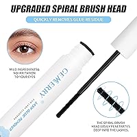 Vista 4 de GEMERRY Removedor de pestañas para extensiones de pestañas 5ml Pegamento para racimos de pestañas para racimos de pestañas Removedor de extensiones