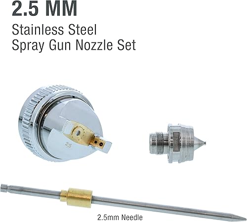 Miniatura 6 de TCP Global 1.5 Aguja, boquilla, tapa de aire para la pistola de pulverización de la serie G6600