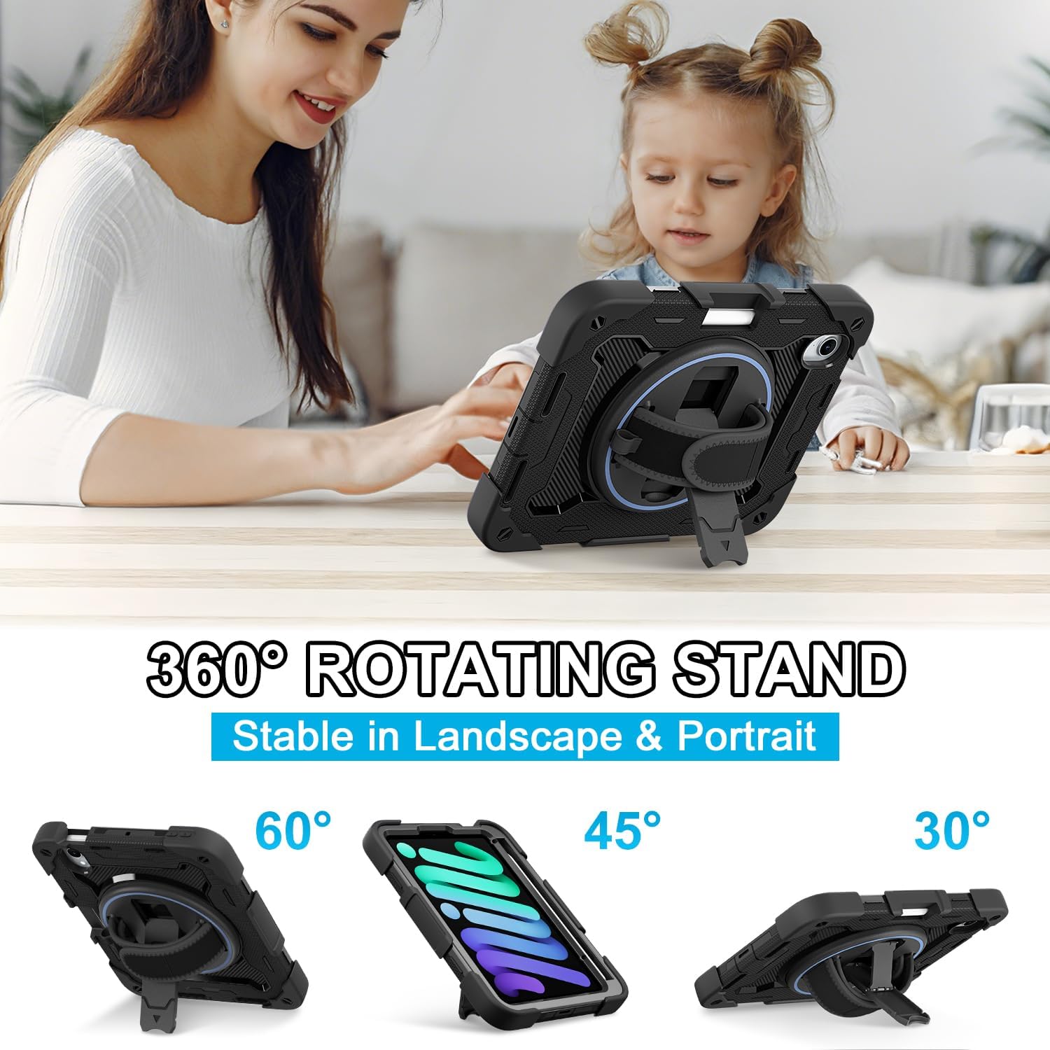Case for iPad mini 7 (A17 Pro) 2024 / Mini 6 8.3 inch image 4