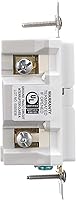Vista 5 de Eaton GFCI - Receptáculo dúplex de autocomprobación 15A -125V con placa de pared de tamaño estándar, color blanco