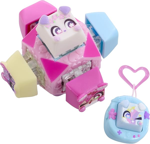 Goliath - CLICKEEZ Deluxe Keychain - 7 Surprises à Cliquer & 1 Dragonne - Touches Clavier Sensorielles - 70 Personnages Kawaii à Collectionner - Jouet ASMR Fidget Anti-Stress - Idée Cadeau dès 6 Ans - 4