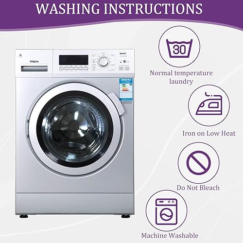 Miniatura 80 de Paquete de 3 manteles de elastano de 6 pies, lavables, resistentes a las arrugas, elásticos para mesas plegables, bodas, fiestas, cumpleaños