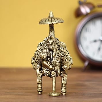 eCraftIndia Cyava Brass Statue