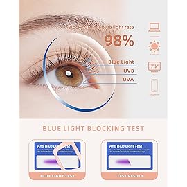 JM Oprah Style Reading Glasses for Women Men with Spring Hinge, Fashion Oversized Square Blue Light Blocking Readers 3 Pack 1.0