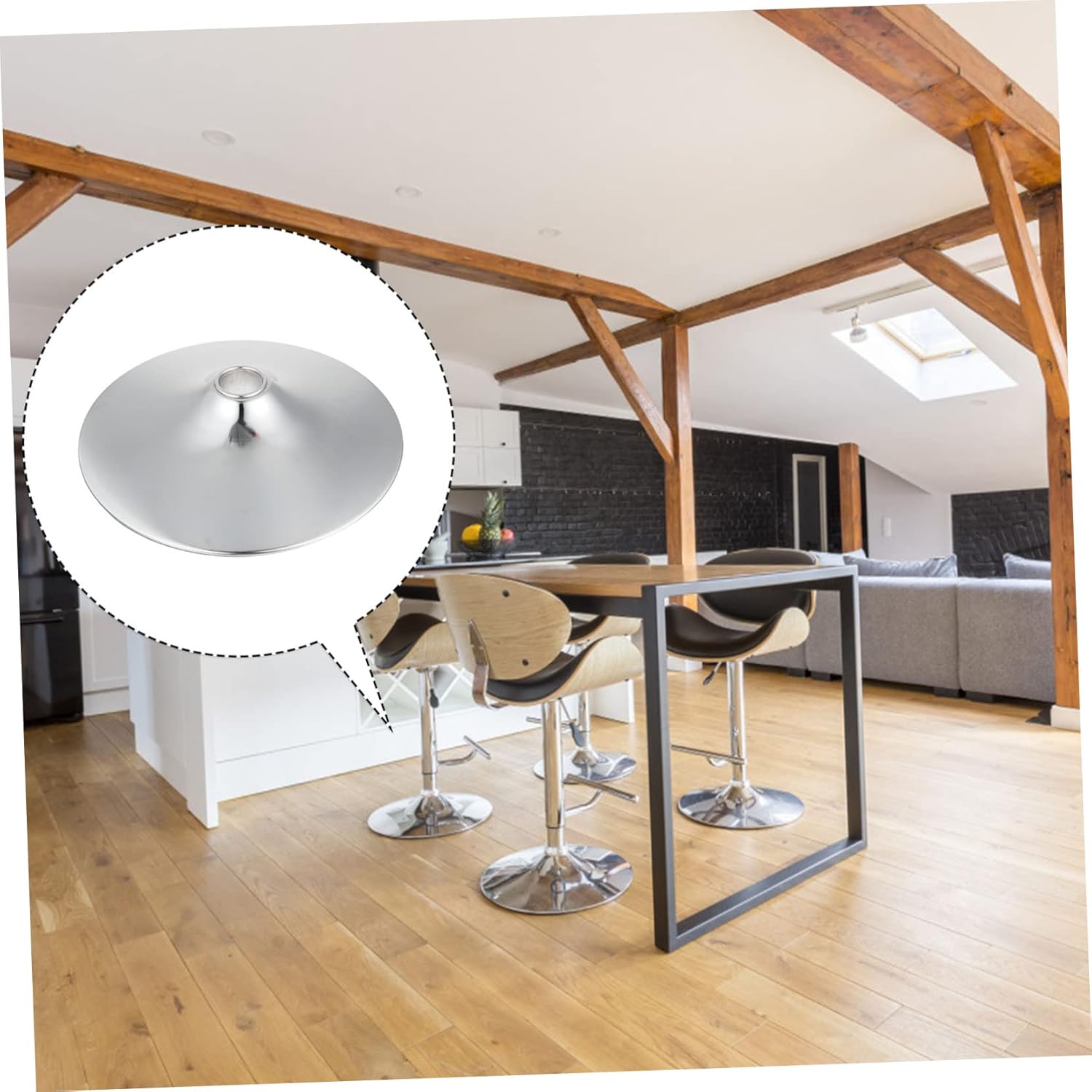 STOBAZA 1pc Bar Table Base Replacement Round Chassis for Office Conference Bistro Tables