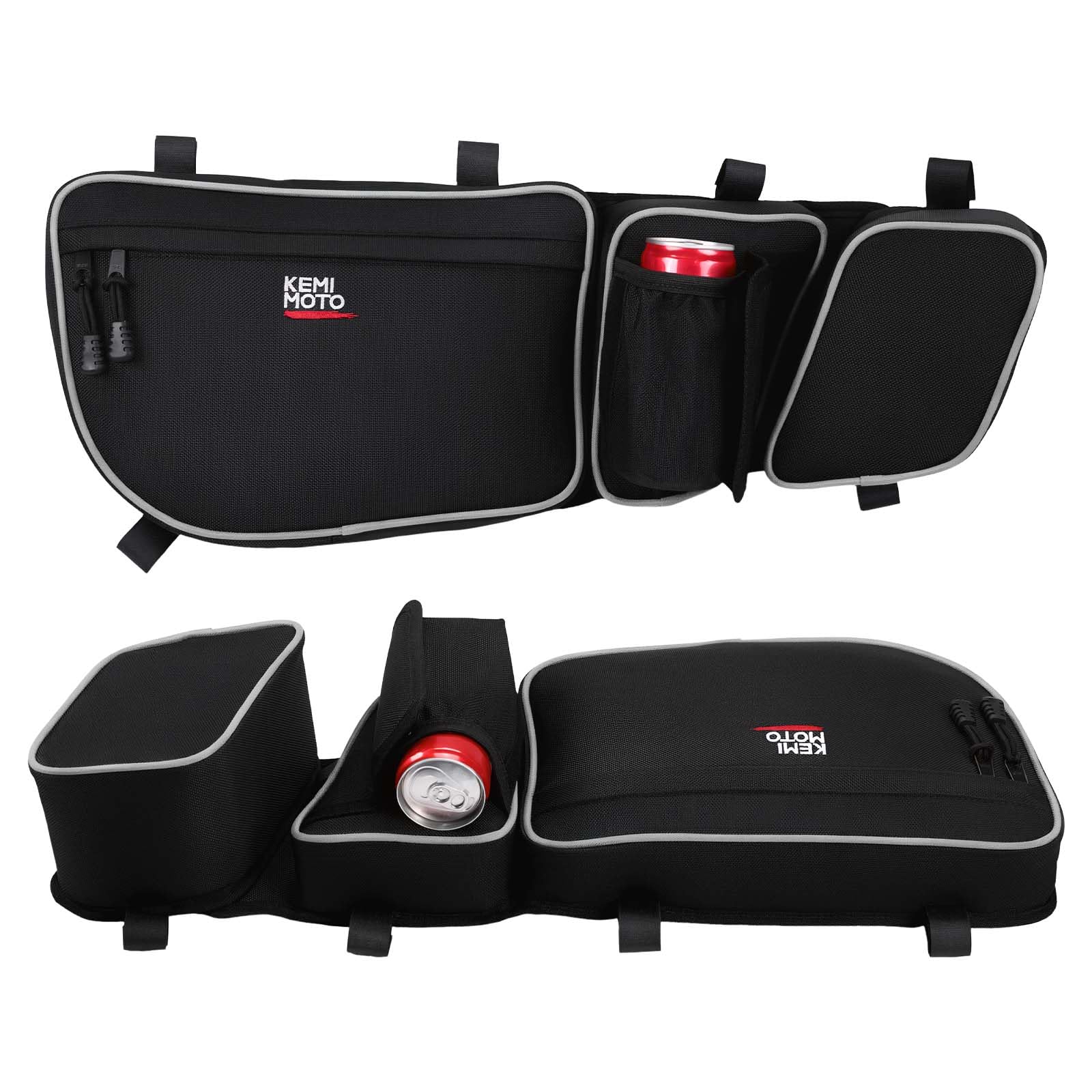 KEMIMOTO X3 Door Storage Bags Front Door Compatible with Can-Am Maverick X3