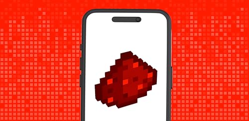 3D Block Craft, Redstone Dust Live Wallpaper | Redstone Dust Screensaver for Minecraft. Pixel Art 8B