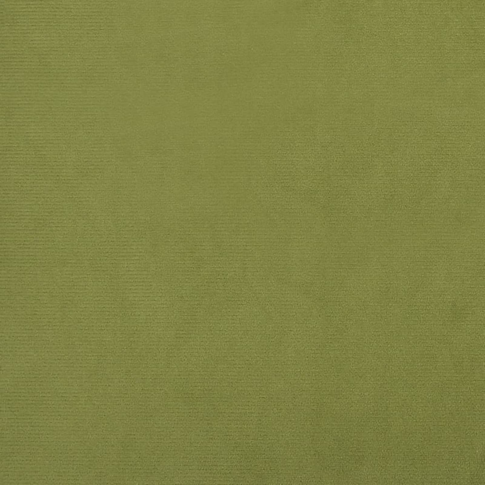 Tidyard Tabouret avec Pieds en Bois Vert Clair Velours, Pouf Repose-Pied Petit Siège Ottoman, Tabouret Bas pour Canapé, Chambre, Salon, Entrée