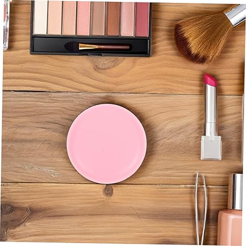 DECHOUS Empty Makeup Compact with Mirror DIY Blush and Highlighter Storage Box Portable Empty Cosmetic Case for Makeup Sponges and Contouring