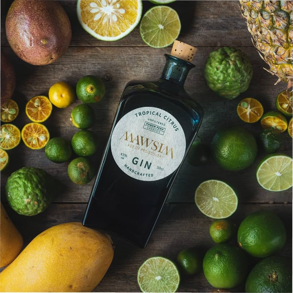 マウシム　ジン　2本　スパイス＆ハーブ　トロピカルシトラス Amazon.co.jp: MAWSIM GIN TROPICAL CITRUS SPICES & HERBS