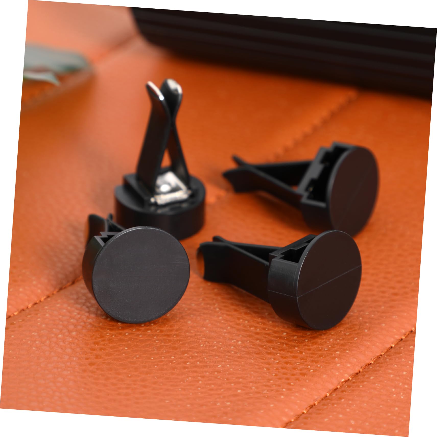 UKCOCO Clip per Profumatore Auto 100 Pezzi in Metallo e Plastico per Bocchette D'aria Auto Nero, Resistente e Compatibile per Decorazione e Fai da Te
