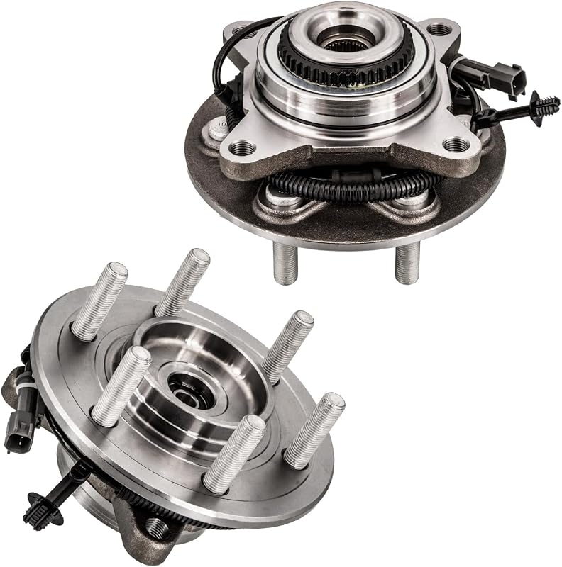 Detroit Axle - 4WD Front Wheel Bearing Hubs for 2018-2020 Ford F-150 | 2018-2021 Expedition Lincoln Navigator, Wheel Bearing and Hubs Assembly Replacement