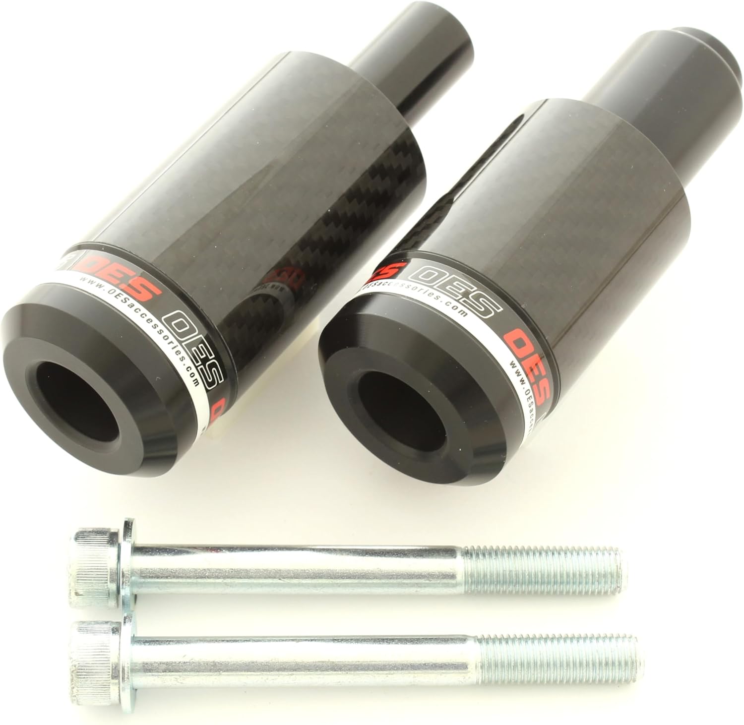 OES Accessories Brand Carbon Frame Sliders Compatible with Yamaha YZF R1 2004 2005 2006 (Yellow)