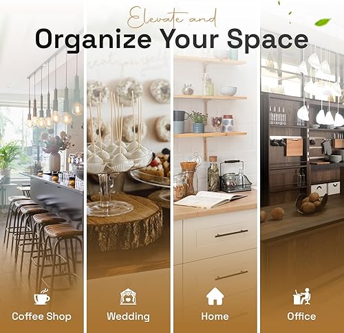 Miniatura 7 de Oslow Dispensador de tazas de café  Organizador de barra de café de 4 columnas  Contenedor acrílico para tazas y tapas de 10, 12 oz, 16 oz, 20 oz