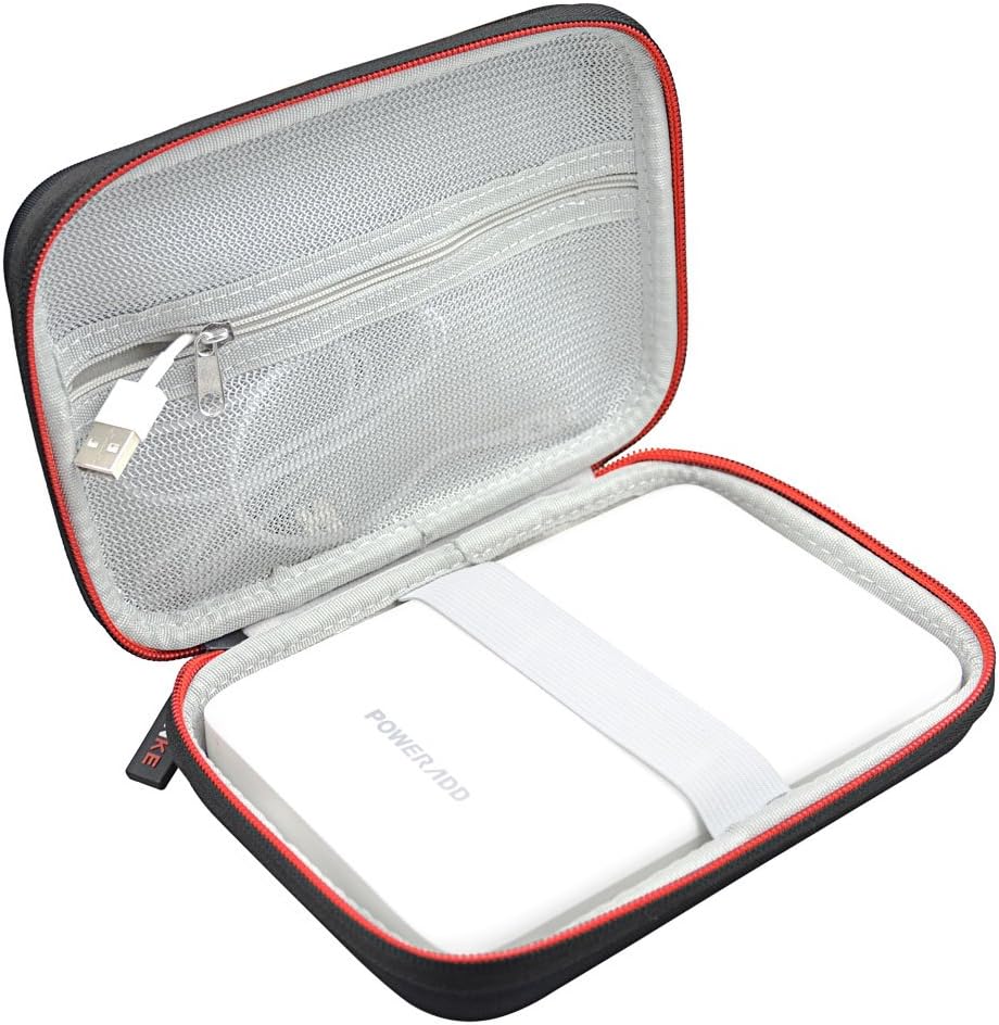 AONKE Hard Travel Case Bag for Poweradd Pilot Pro 3 30000mAh 3-Port USB Output Portable Charger External Battery Pack Power Bank by