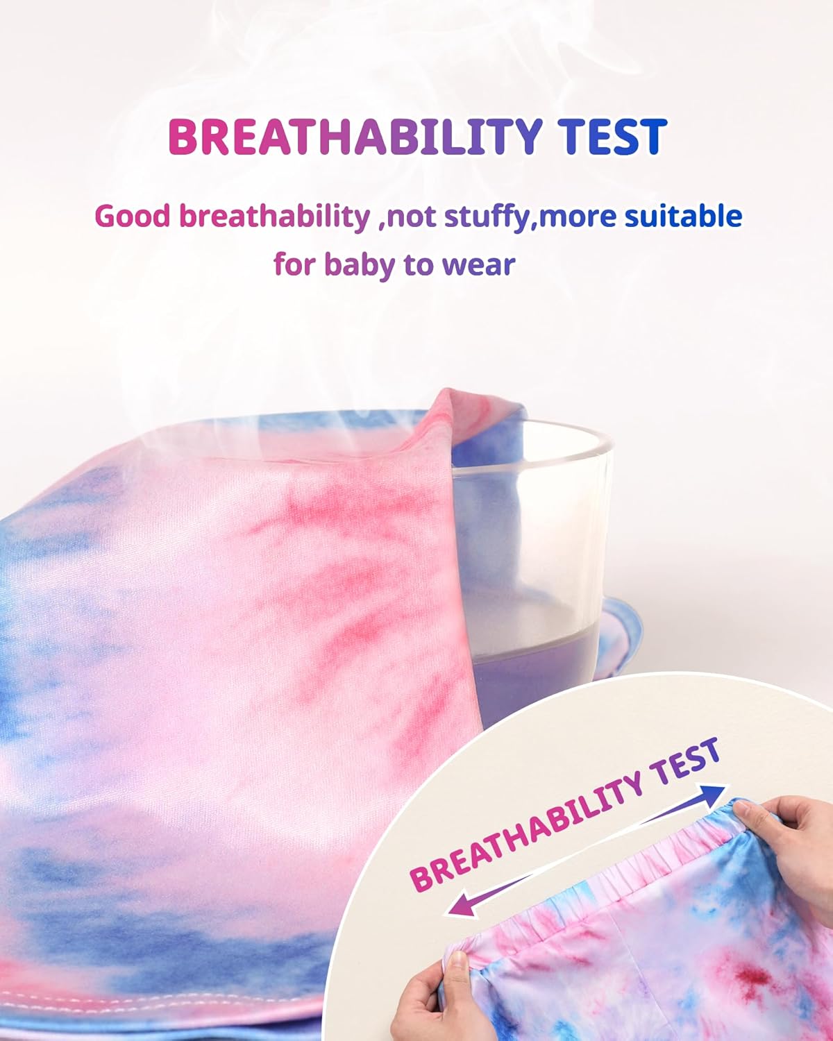 DISAUR Girls Summer Clothes 2 Piece Tie Dye Clothes for Girls T-Shirt and Shorts Set with Side Pockets 4-10 Years - Image 5