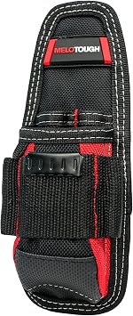 MELOTOUGH Small Tool Pouch Electrican Clip on Tool Pouch,Tool Belt Pouch with Belt Holster Mini Electrican Tool Holder with Sanp Clip