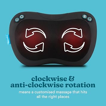 Homedics Everybody Shiatsu Massage Pillow with Heat - Back, Neck & Shoulder