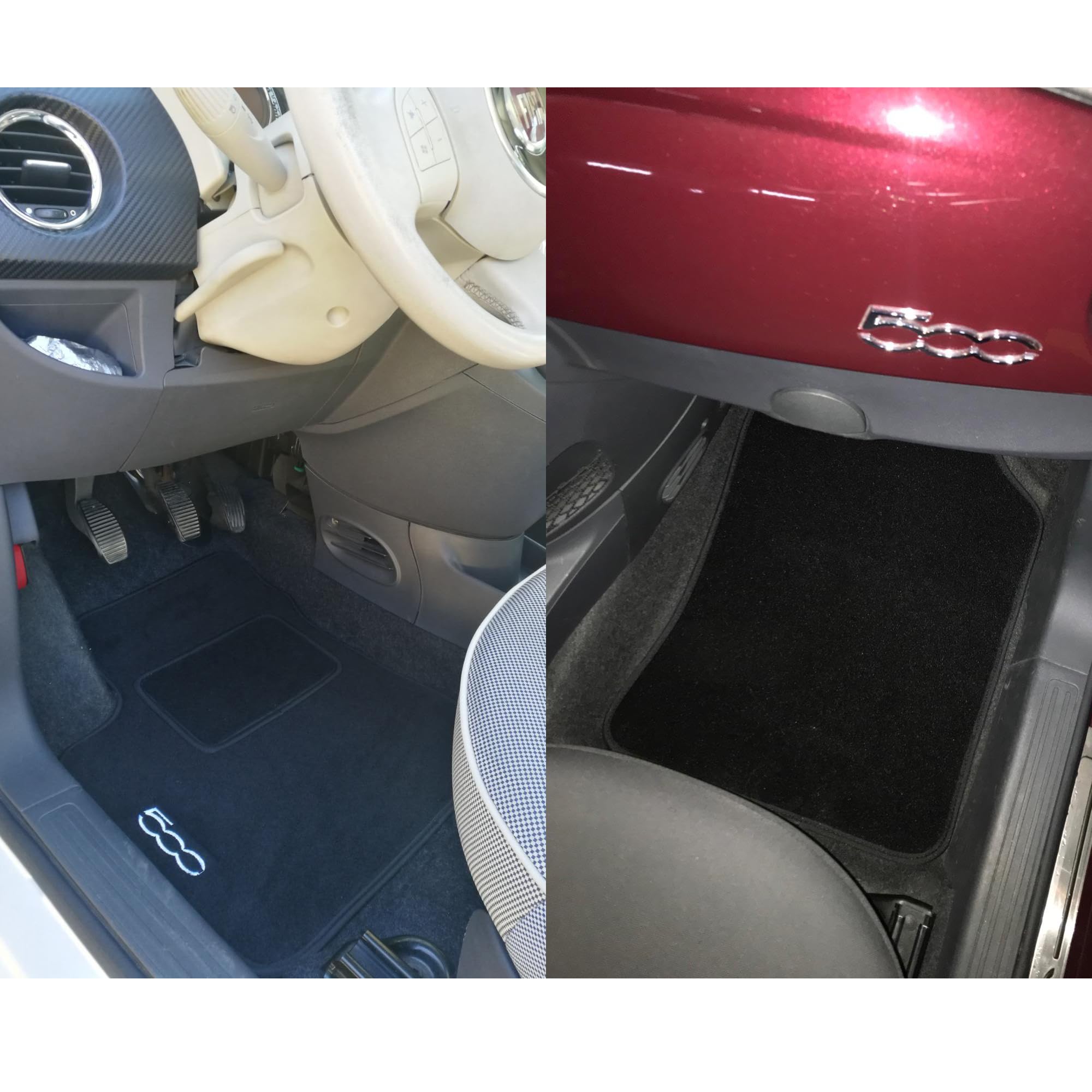 Op Maat Gemaakte Citroen C3 Eléctrico  2024 -   Automatten Met Geborduurd Logo