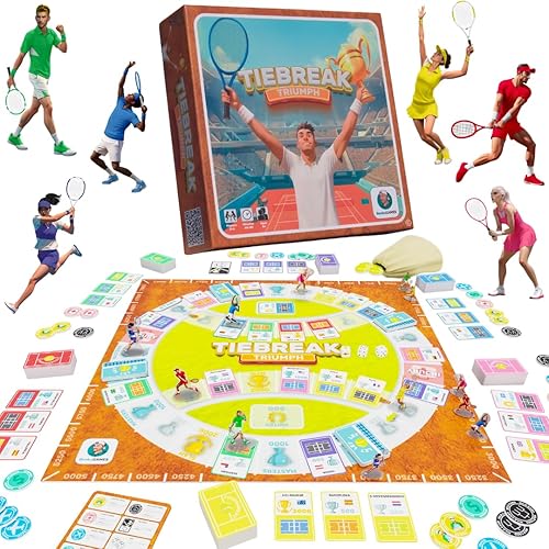 Tennis Board Game for Kids & Adults | 2 to