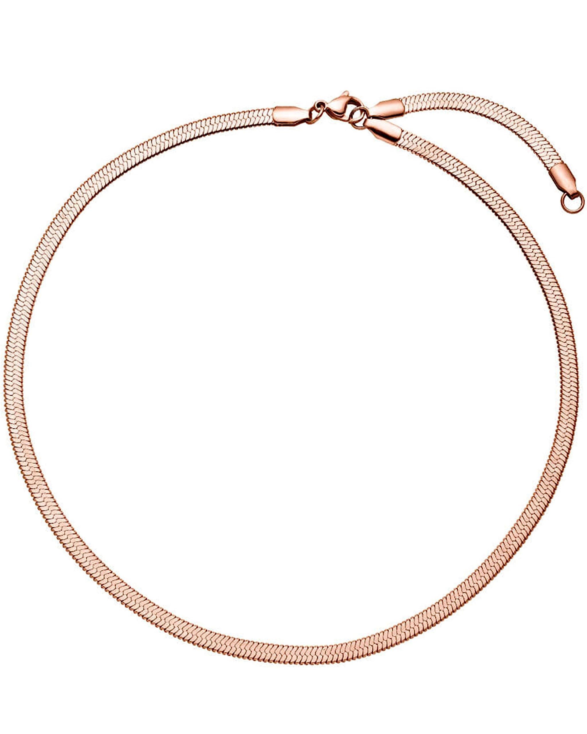 Purelei® I'lalo Choker – elegancki łańcuszek ze stali nierdzewnej – regulowana długość 35/40 cm – biżuteria inspirowana Hawajami – zaprojektowany w Niemczech