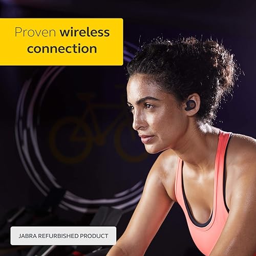 Miniatura 4 de Jabra Elite Active 65t Auriculares deportivos inalámbricos con compatibilidad con Alexa con funda de carga (renovados) Negro
