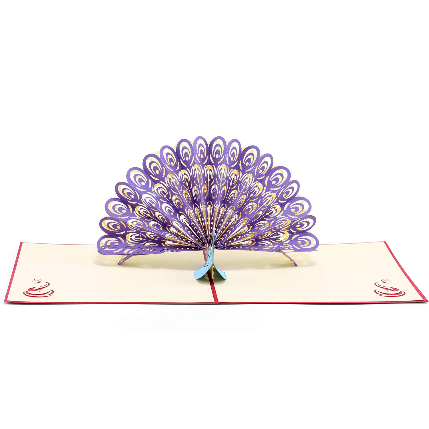 Amazon.com : Paper Spiritz Peacock Pop up Cards Birthday, Mother's Day Cards,  Anniversary Thank You Card for Husband Daughter Wife, Handmade Graduation  Sympathy Blank Card, Laser Cut with Envelopes All Occasion :