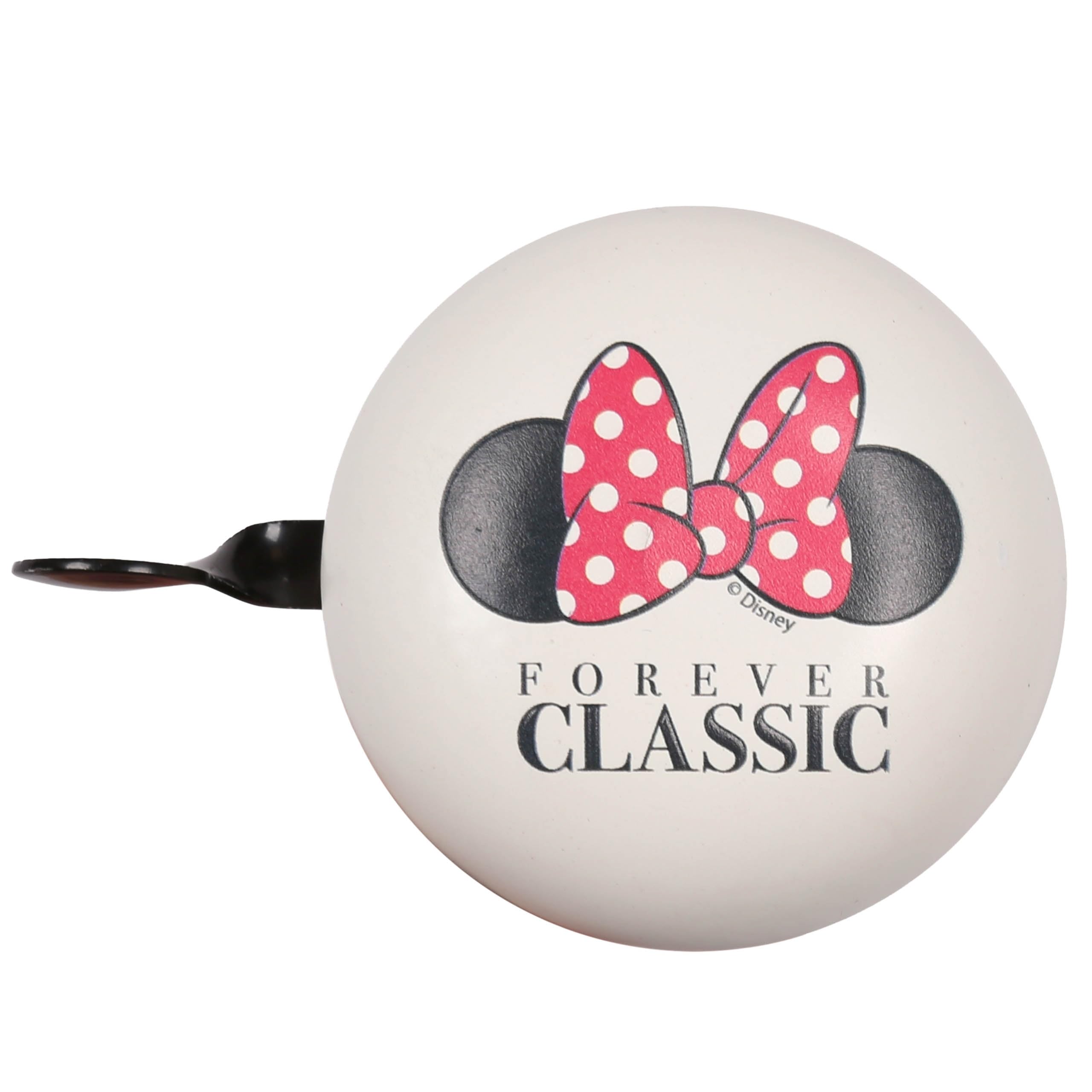 Metal bicycle bell for children's handlebars, RETRO 6 cm (DISNEY Minnie Mouse)
