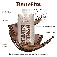 Vista 4 de Bebida de Hidratación con Nutrientes Greater Than, Bebida Electrolítica para la Salud Intestinal y Energía con Agua de Coco, Vitaminas, Sin Gluten