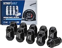 Vista 1077 de Detroit Axle - Kit de suspensión frontal de 10 piezas para Dodge Avenger 2008-2014, Chrysler Sebring 2007-2010, 2 brazos de control inferiores, 2