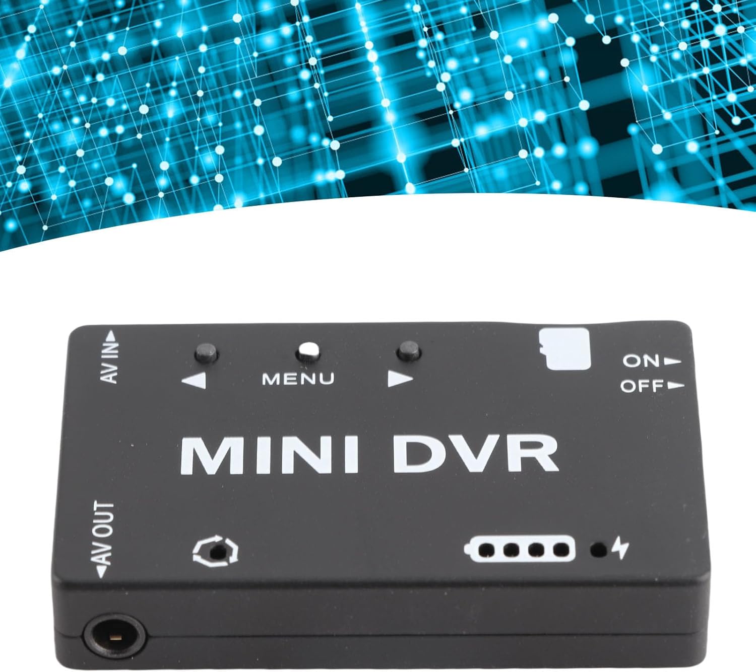 RiToEasysports Mini FPV Dvr Module,Mini Dvr Support FPV Recorder for FPV Drone,for Rc Model Racing Car Modeling Accessory