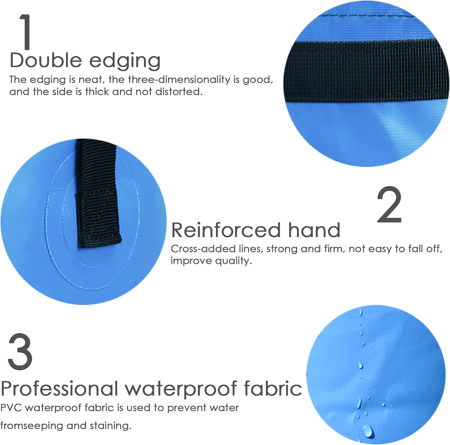 YUMQUA Collapsible Bucket 5 Gallon, Multifunctional Portable Folding Bucket Water Container Wash Basin for Camping Fishing Hiking Traveling Backpacking Outdoor Survival Gardening Car Washing image 4