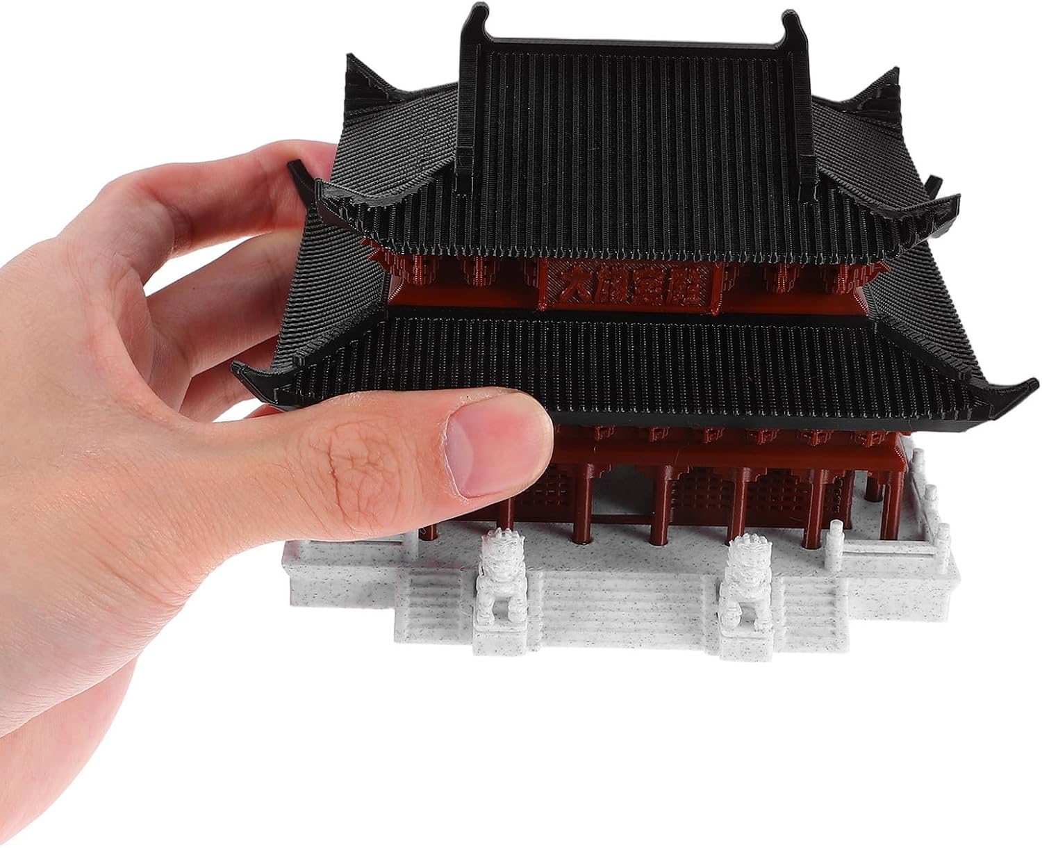 Ancient Building Model Decoration with High Simulation Plastic Ornament