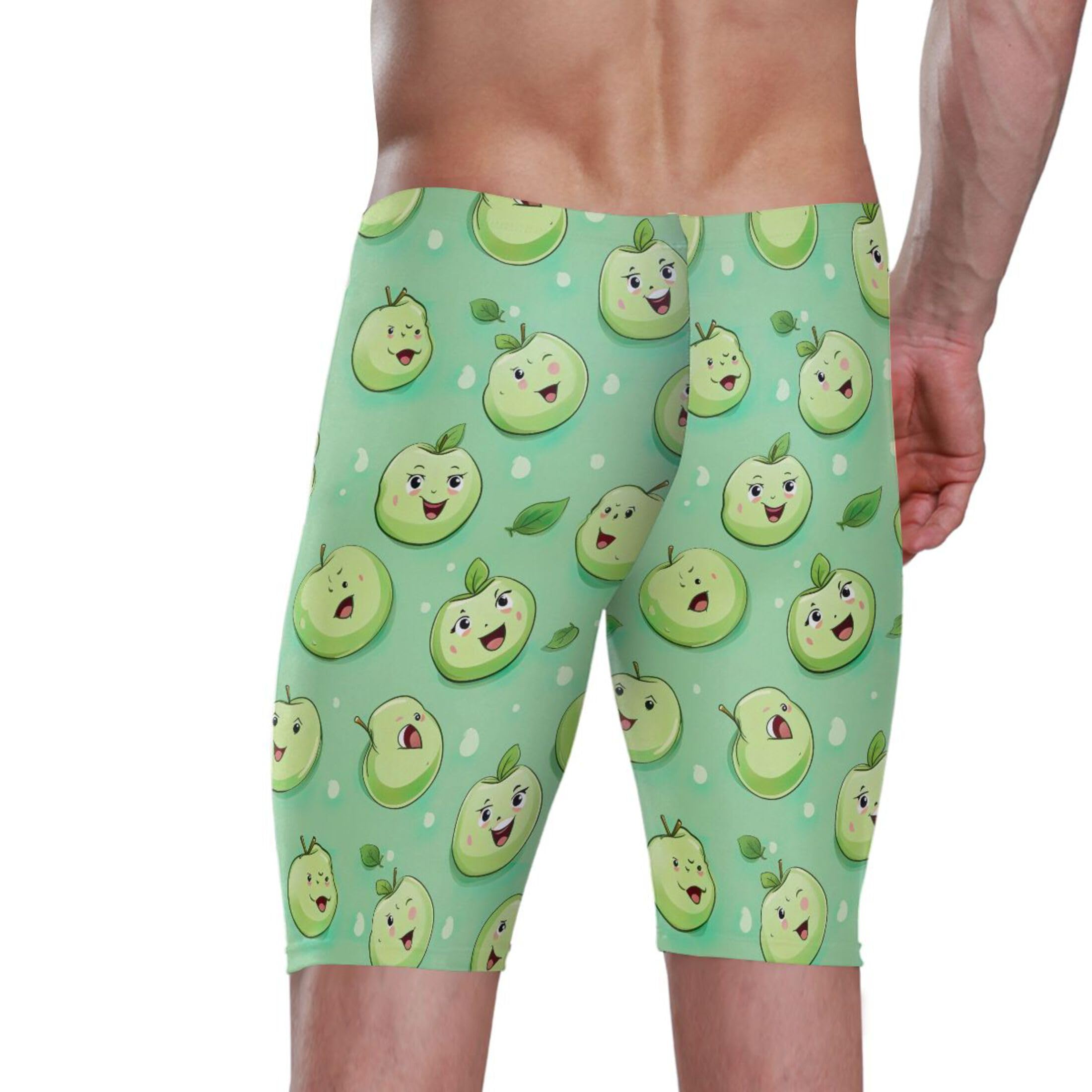 UMIRIKO Fruit Green Swim Jammers Swimsuit for Men XXL B0402057