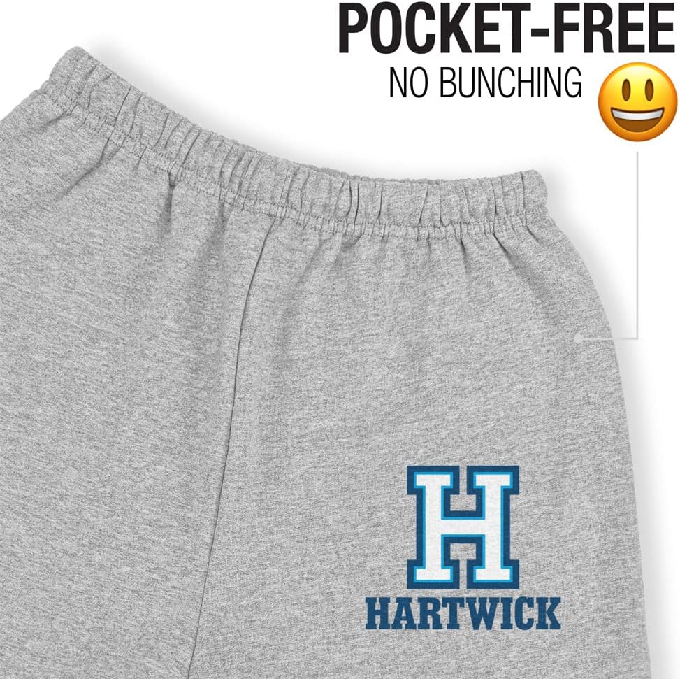 LOGOVISION Mens Jogger Sweatpants Collegiate School Logo Athletic Heather Collection
