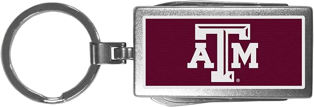 Siskiyou Sports NCAA unisex Multi-tool Key Chain; Logo