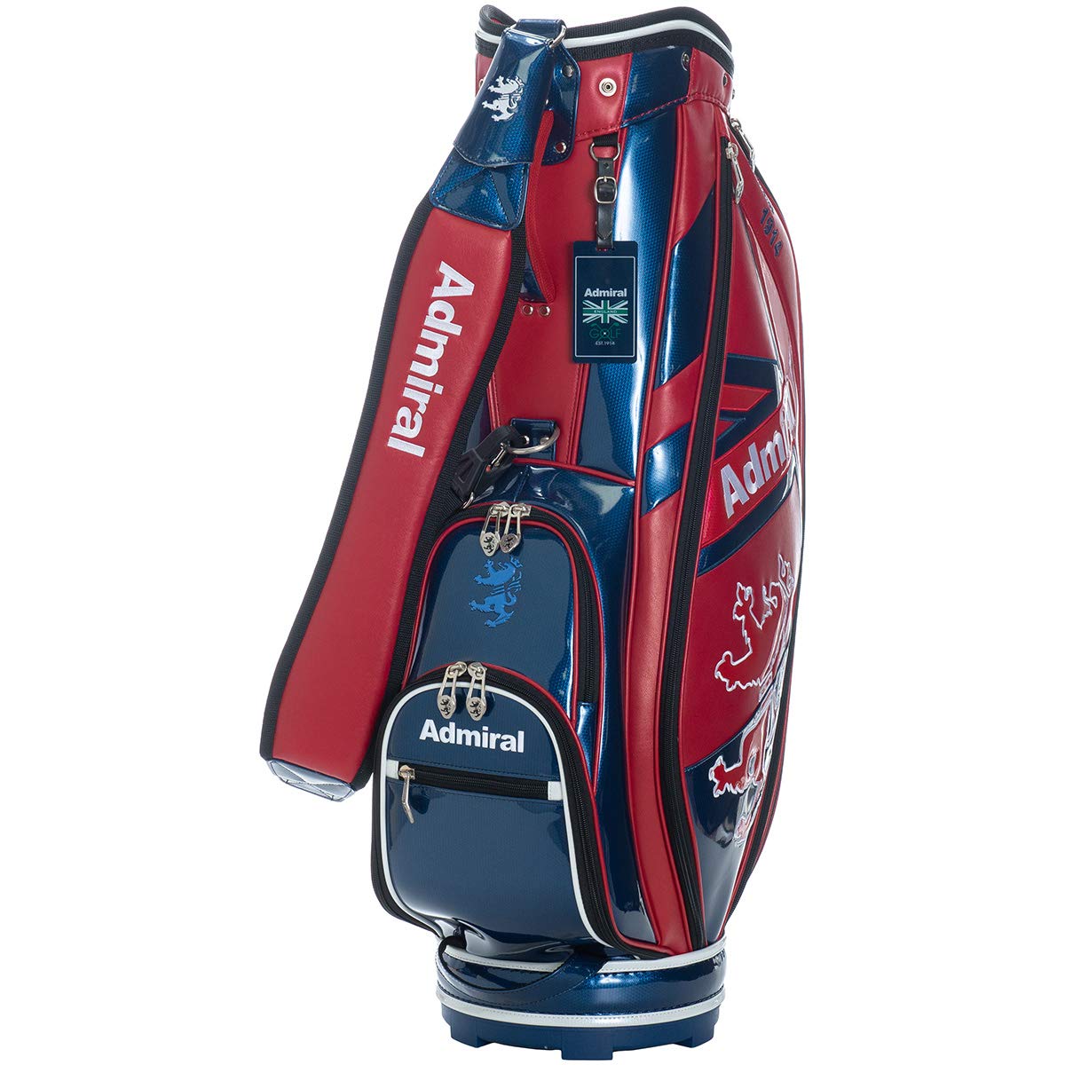 Admiral ゴルフバッグ トリコール 9インチ Admiral ゴルフバッグ トリコール 9インチ アドミラル ゴルフ（Admiral