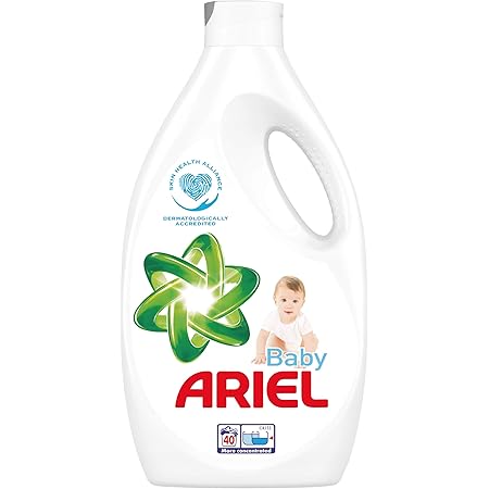 Ariel Lessive Liquide Pour Bebe 40 Lavages 2 2 L Amazon Fr Hygiasne Et Soins Du Corps